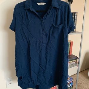 Blue T-Shirt dress/tunic